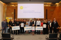 Die Preisträger des Bürgerenergiepreises Unterfranken 2024