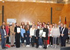 Unterfränkischer Integrationspreis 2024: Gruppenbild aller Preisträgerinnen und Preisträger sowie den zahlreich erschienenen Gratulantinnen und Gratulanten